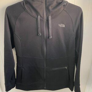 North Face Women’s FullZip Sweatshirt Black color
